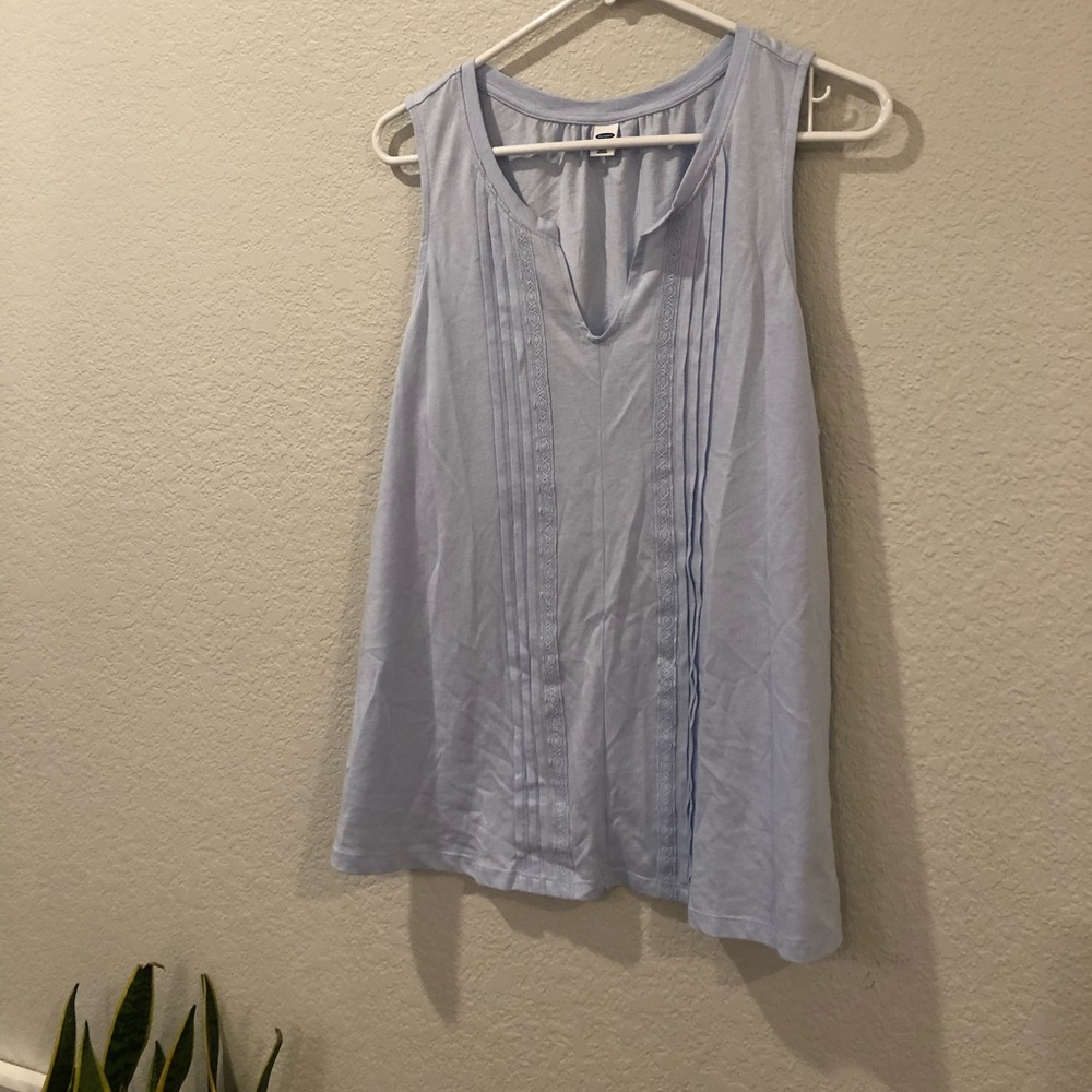 Old Navy Sleeveless Blouse with Lacy Detail